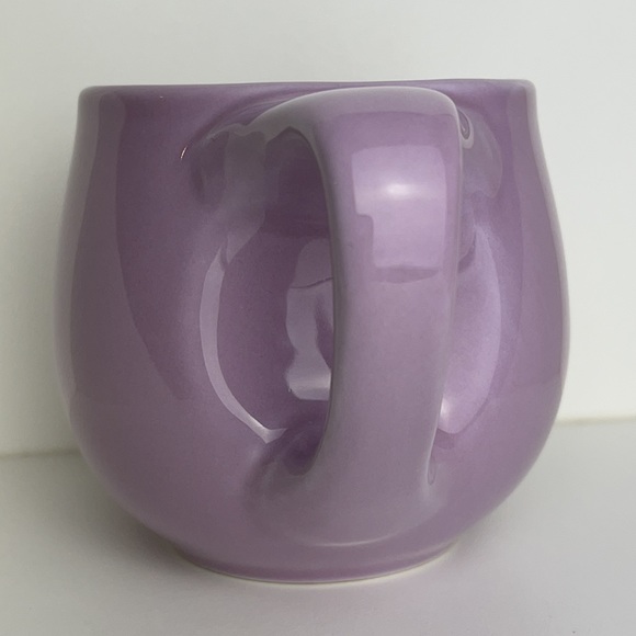 Starbucks 2005 Purple Lavender Coffee Mug Tea Cup 16oz Grande Barrel EUC Round - Picture 3 of 5